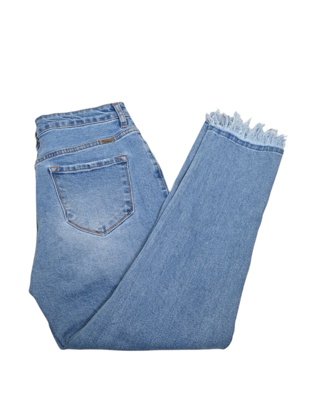 KanCan Women's 9/28 Frayed Hem Skinny Jean KC7328M - Picture 3 of 11